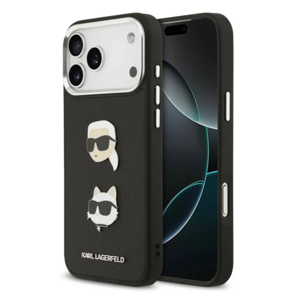 Karl Lagerfeld Hardcase iPhone 17 Pro Max – Zwart